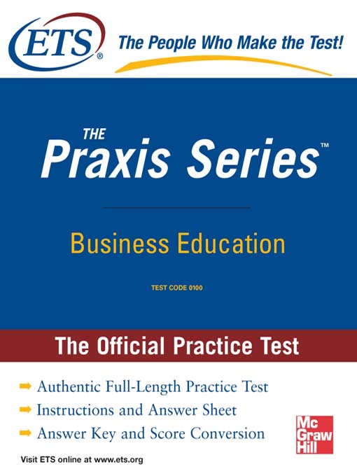 Title details for Business Education by Educational Testing Service - Available